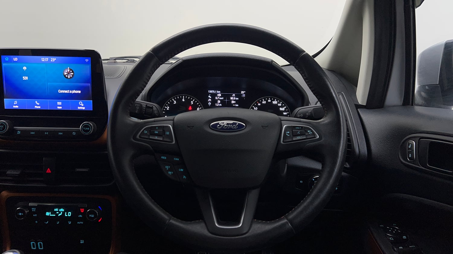 Used 2021 Ford EcoSport S MT 1.5 Ti-VCT Petrol Manual interior STEERING VIEW