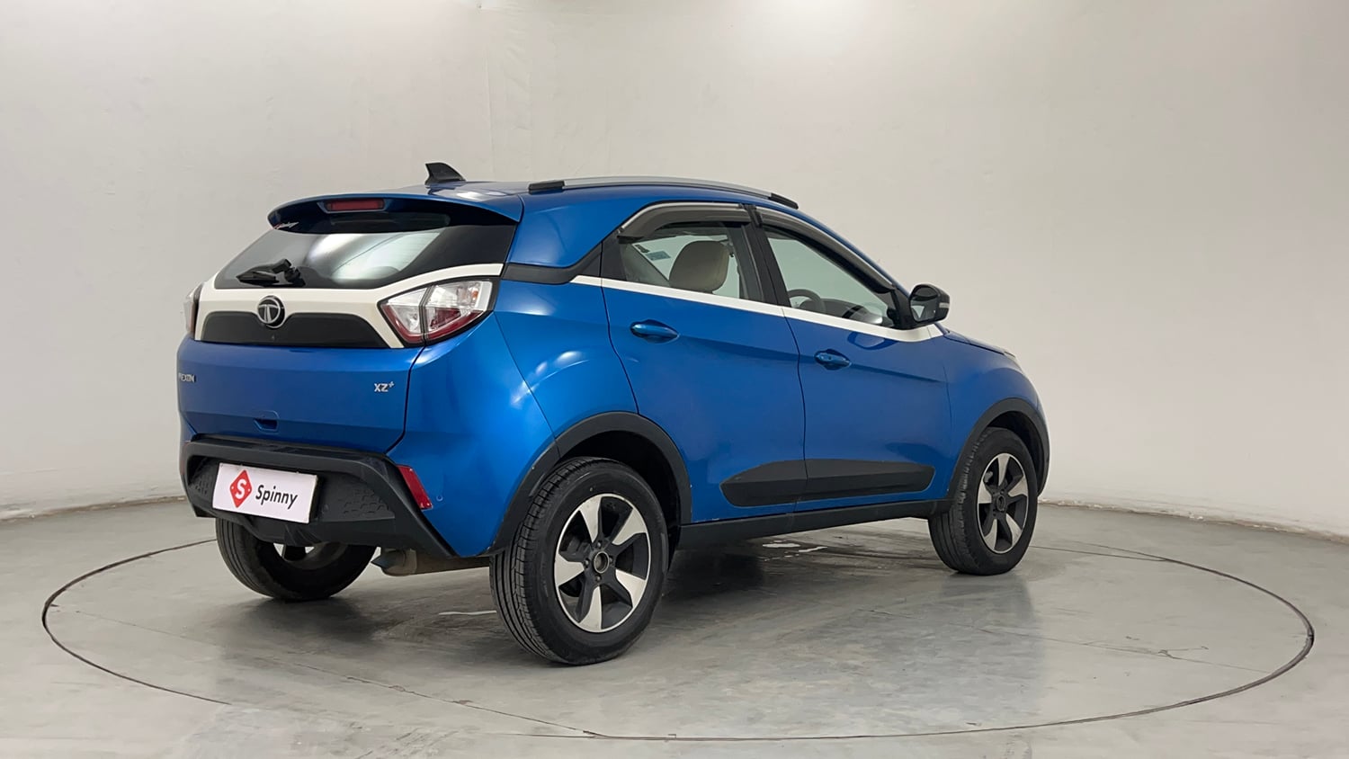 Used 2019 Tata Nexon XZ Plus Petrol Manual exterior RIGHT REAR CORNER VIEW