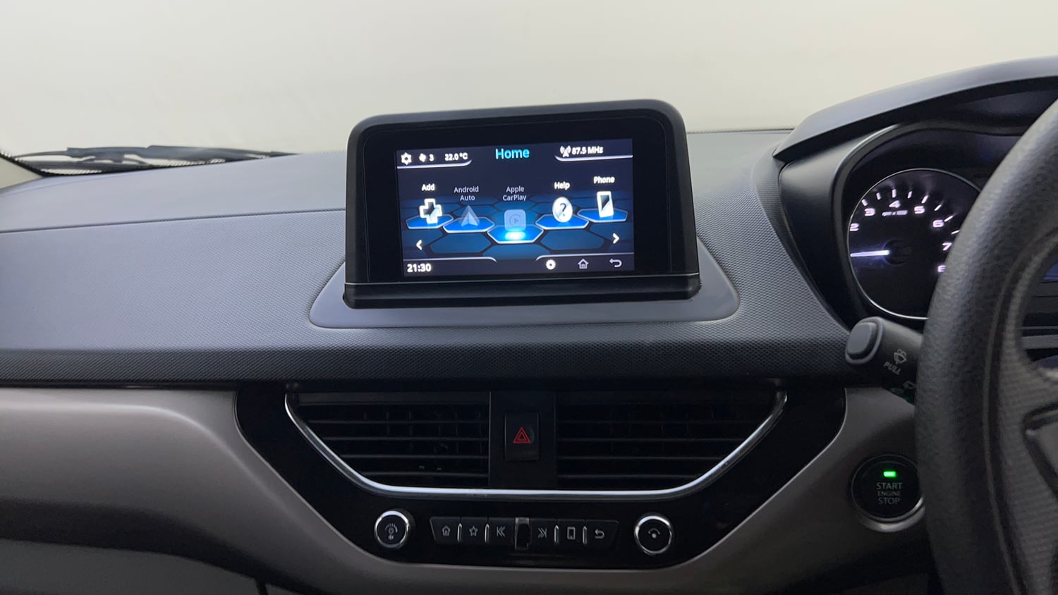 Used 2019 Tata Nexon XZA Plus Petrol Petrol Automatic top_features Integrated (in-dash) music system