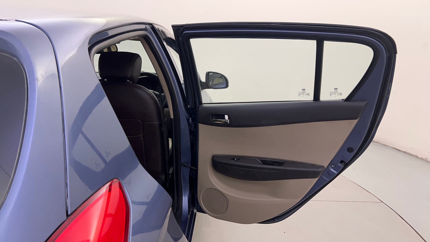 Used 2012 Hyundai i20 Sportz 1.2 Petrol Manual interior RIGHT REAR DOOR OPEN VIEW