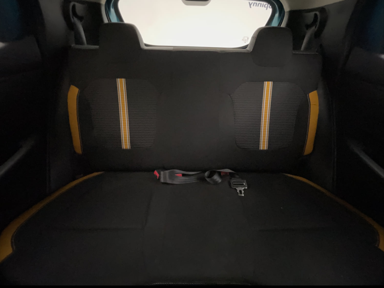 Used 2024 Renault Kwid CLIMBER 1.0 MT Petrol Manual interior REAR SEAT CONDITION VIEW