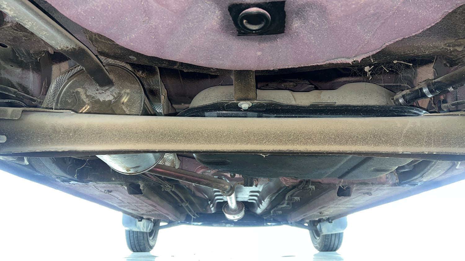 Used 2021 Datsun Redi-GO A Petrol Manual extra REAR UNDERBODY VIEW (TAKEN FROM REAR)