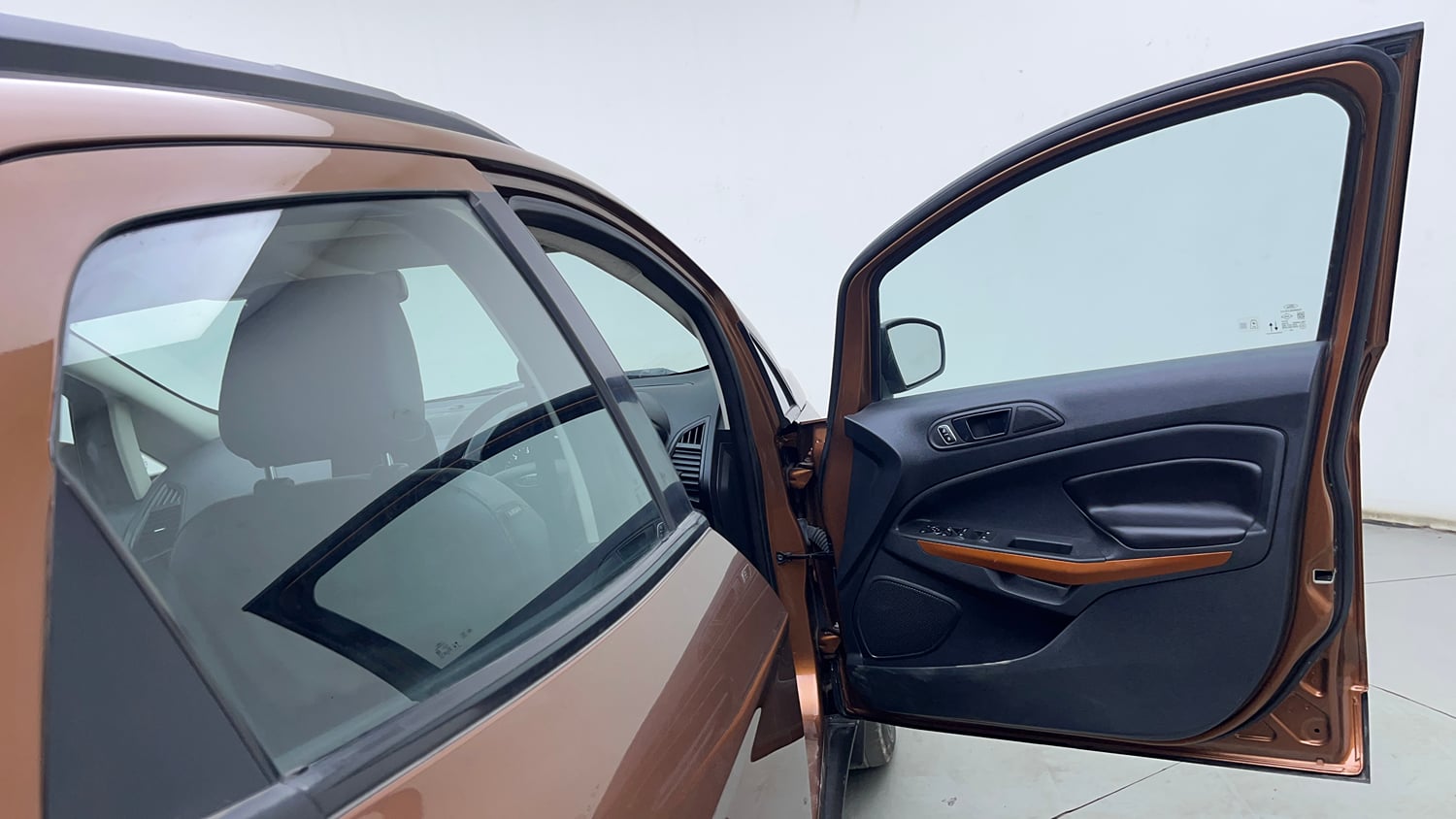 Used 2020 Ford EcoSport S MT 1.5 TDCi Diesel Manual interior RIGHT FRONT DOOR OPEN VIEW