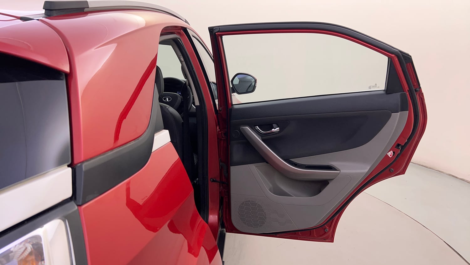 Used 2019 Tata Nexon XZA Plus Petrol Petrol Automatic interior RIGHT REAR DOOR OPEN VIEW