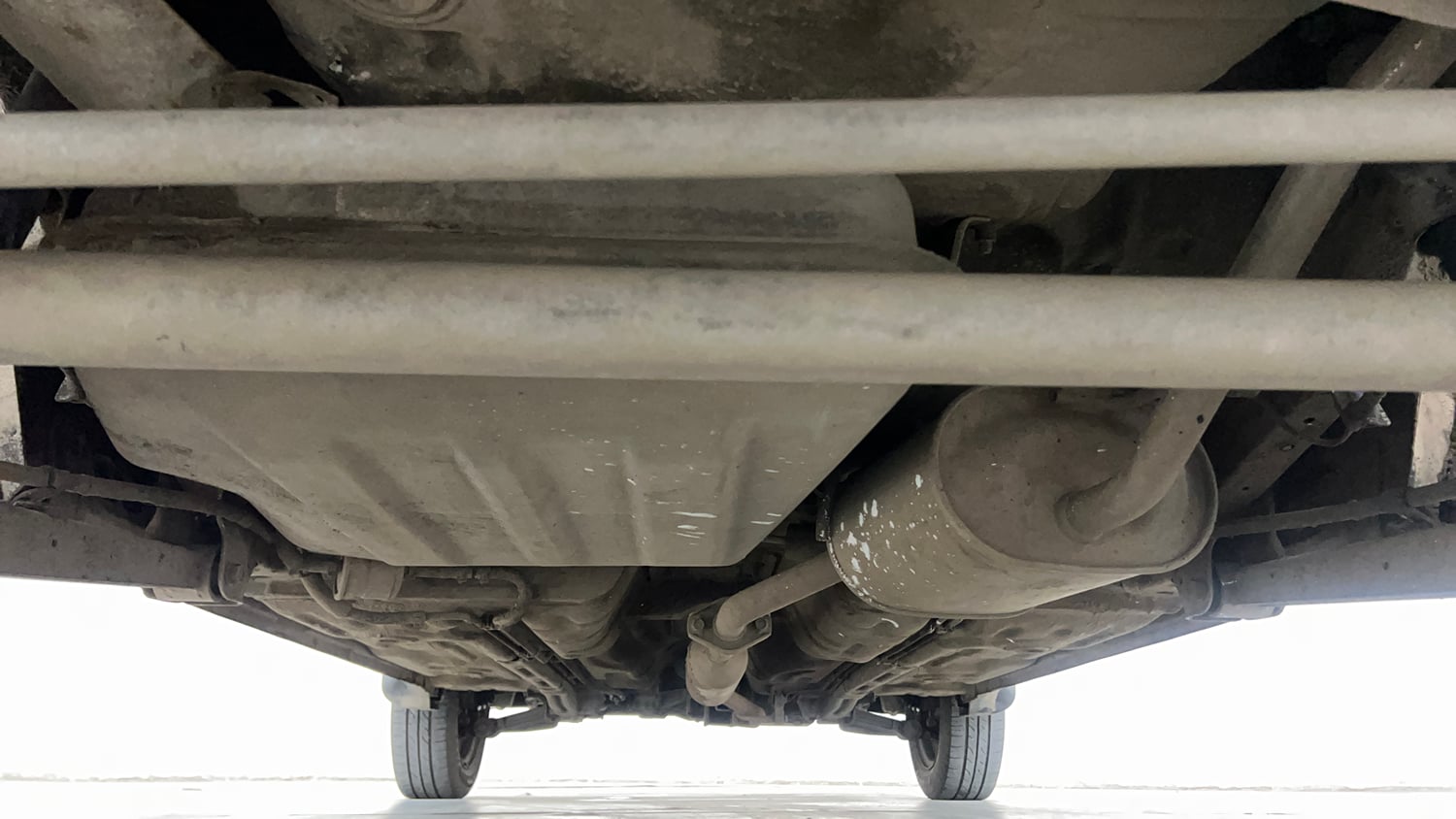 Used 2015 Maruti Suzuki Alto K10 VXi Petrol Manual extra REAR UNDERBODY VIEW (TAKEN FROM REAR)