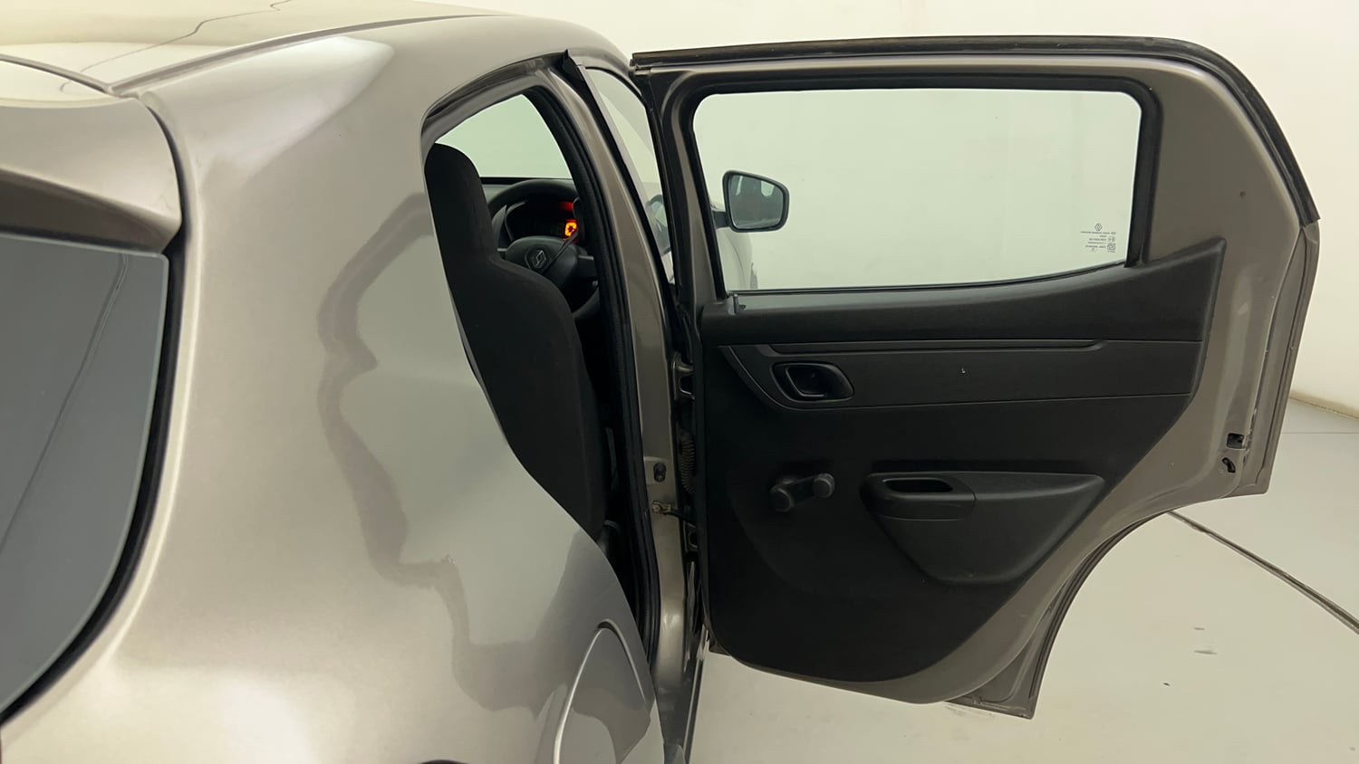 Used 2018 Renault Kwid 1.0 RXL Petrol Manual interior RIGHT REAR DOOR OPEN VIEW