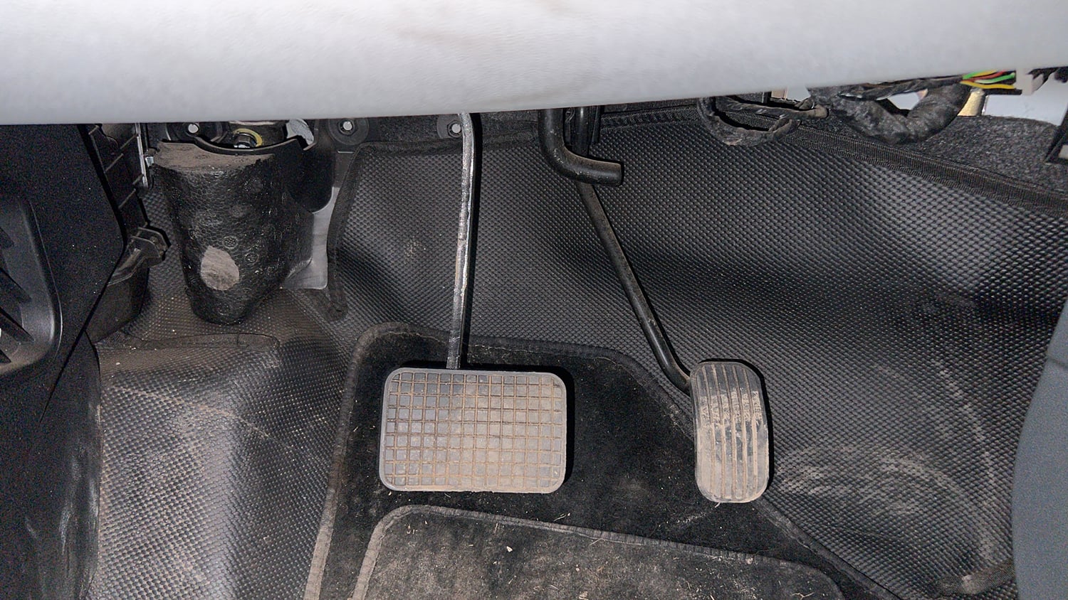 Used 2025 Tata Tiago XTA Petrol Automatic interior PEDALS VIEW