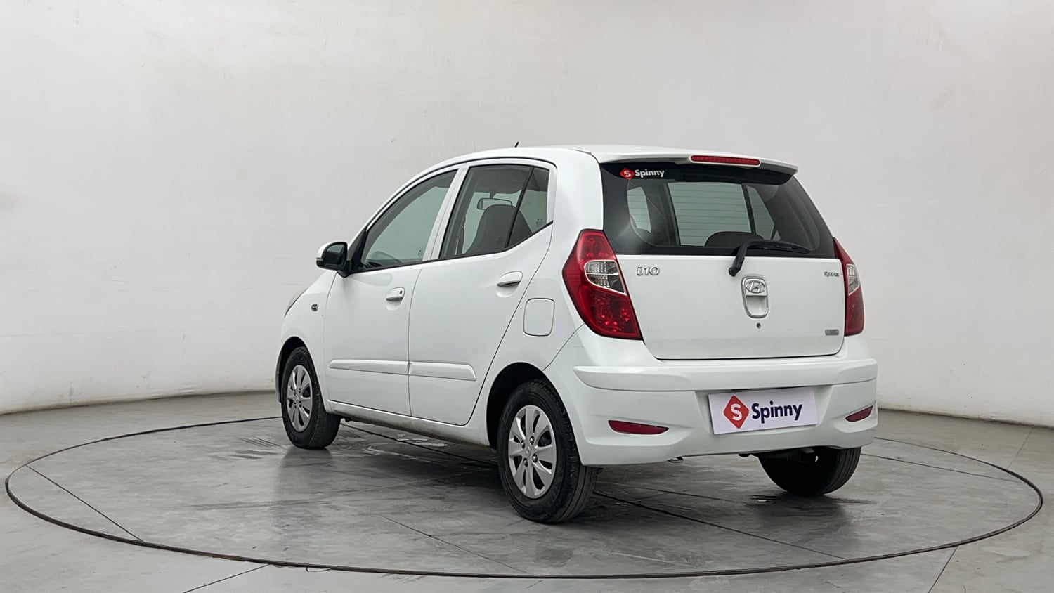 Used 2013 Hyundai i10 Sportz 1.2 Kappa2 Petrol Manual exterior LEFT REAR CORNER VIEW
