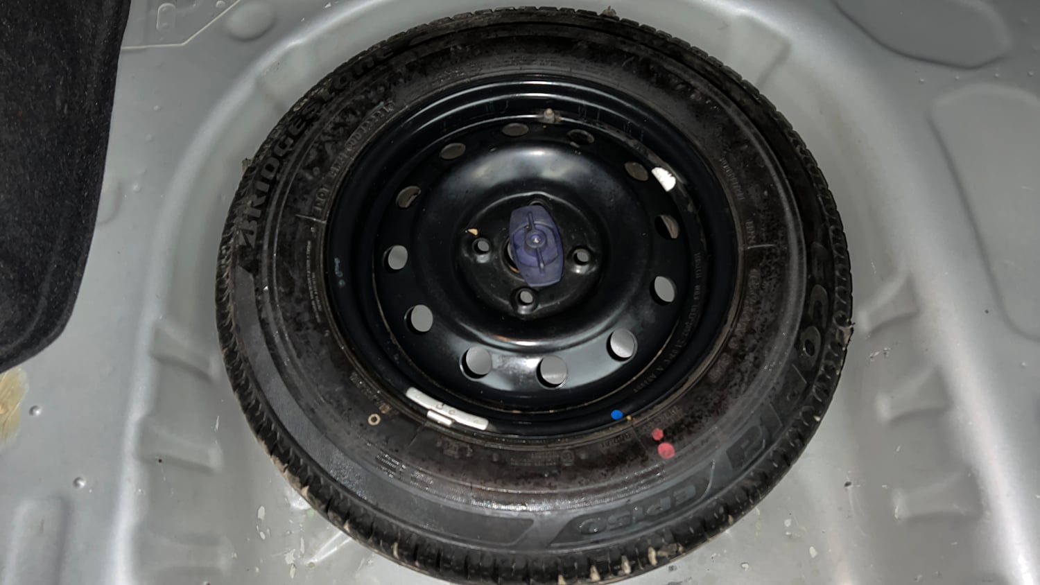 Used 2021 Maruti Suzuki Dzire VXi Petrol Manual tyres SPARE TYRE VIEW