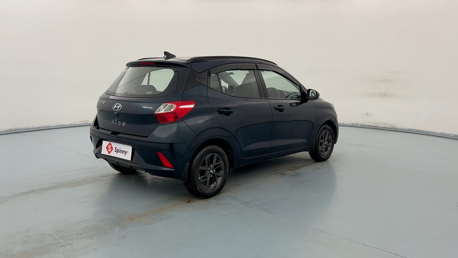 Used 2020 Hyundai Grand i10 Nios Sportz 1.2 Kappa VTVT Petrol Manual exterior RIGHT REAR CORNER VIEW