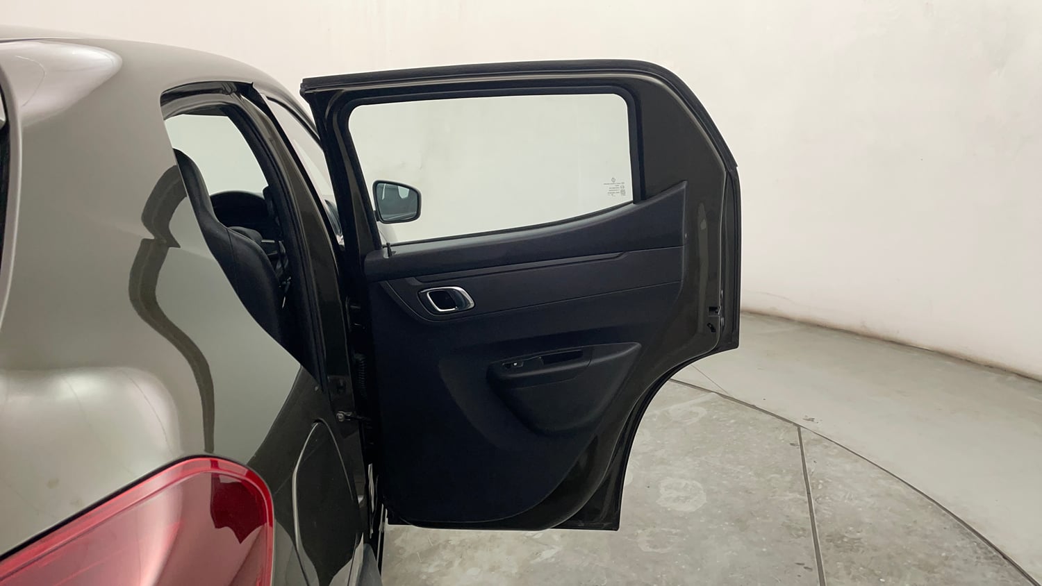 Used 2020 Renault Kwid 1.0 RXT AMT Opt Petrol Automatic interior RIGHT REAR DOOR OPEN VIEW