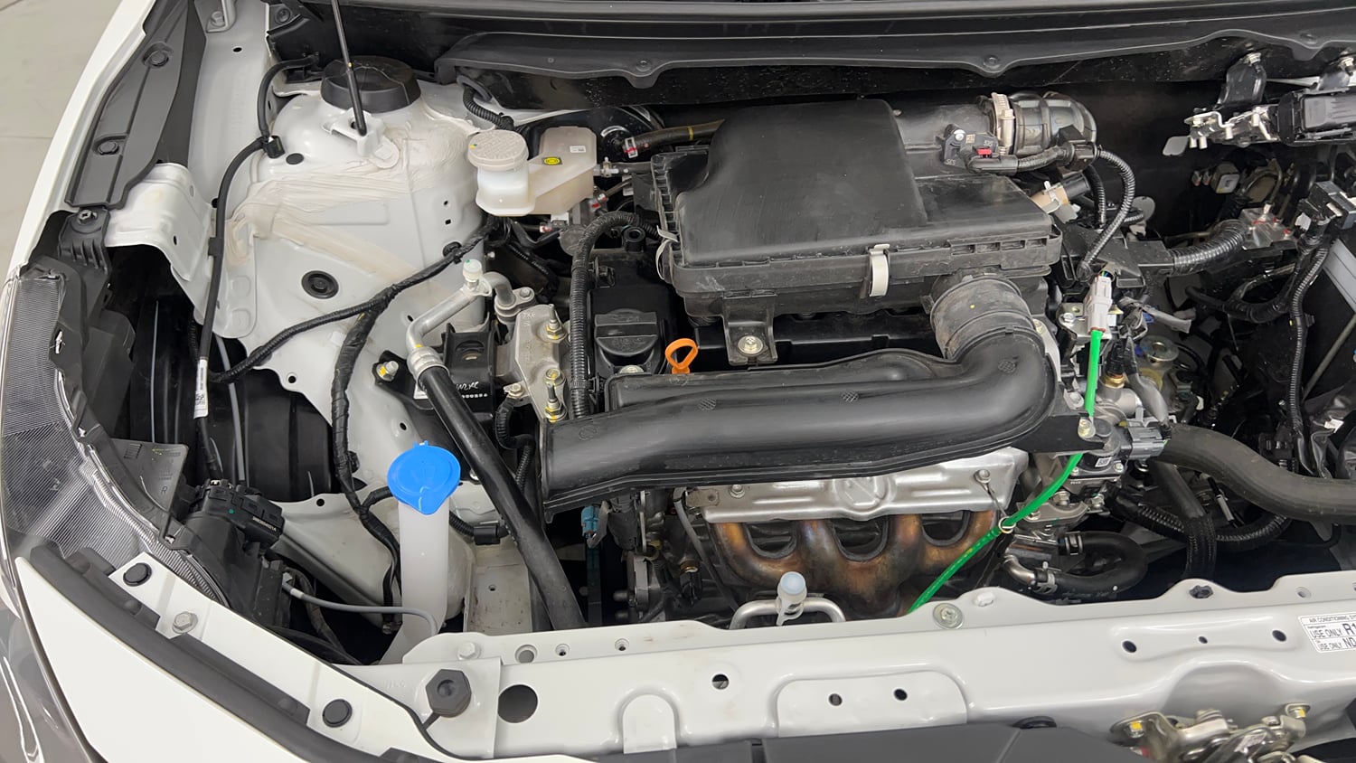 Used 2026 Maruti Suzuki Baleno Sigma MT Petrol Manual engine ENGINE RIGHT SIDE VIEW