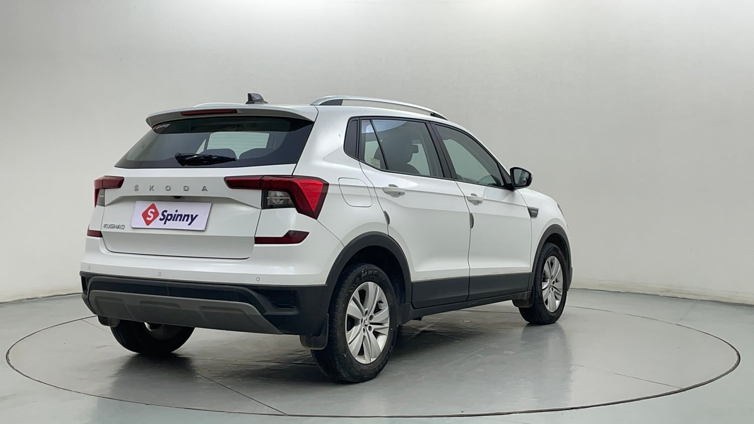 Used 2023 Skoda Kushaq Ambition 1.0L TSI MT Petrol Manual exterior RIGHT REAR CORNER VIEW
