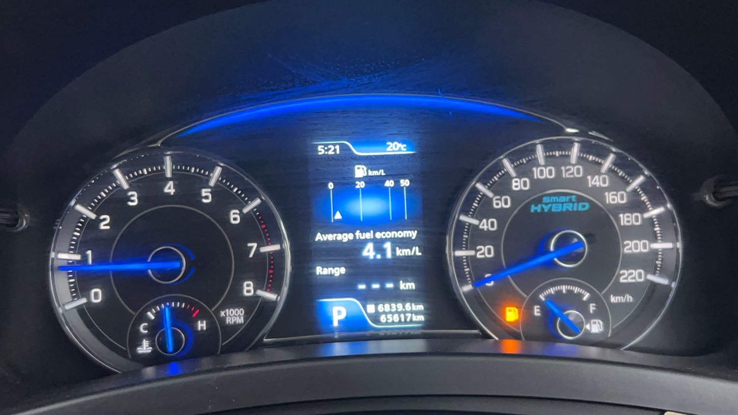 Used 2019 Maruti Suzuki Ciaz Delta Hybrid 1.5 AT Petrol Automatic interior CLUSTERMETER VIEW