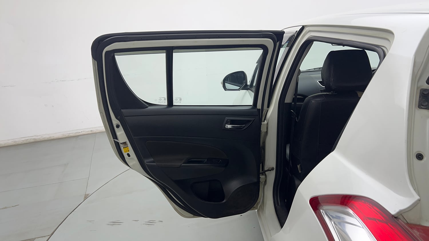 Used 2013 Maruti Suzuki Swift VXI CNG (Outside Fitted) Cng Manual interior LEFT REAR DOOR OPEN VIEW