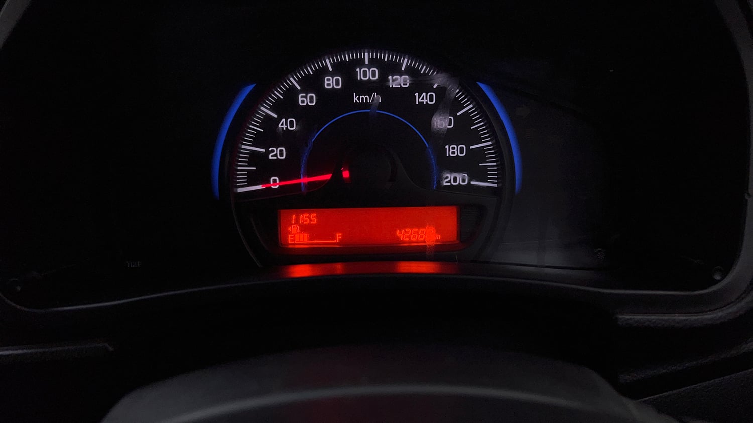 Used 2016 Maruti Suzuki Baleno Sigma 1.2 Petrol Manual interior CLUSTERMETER VIEW