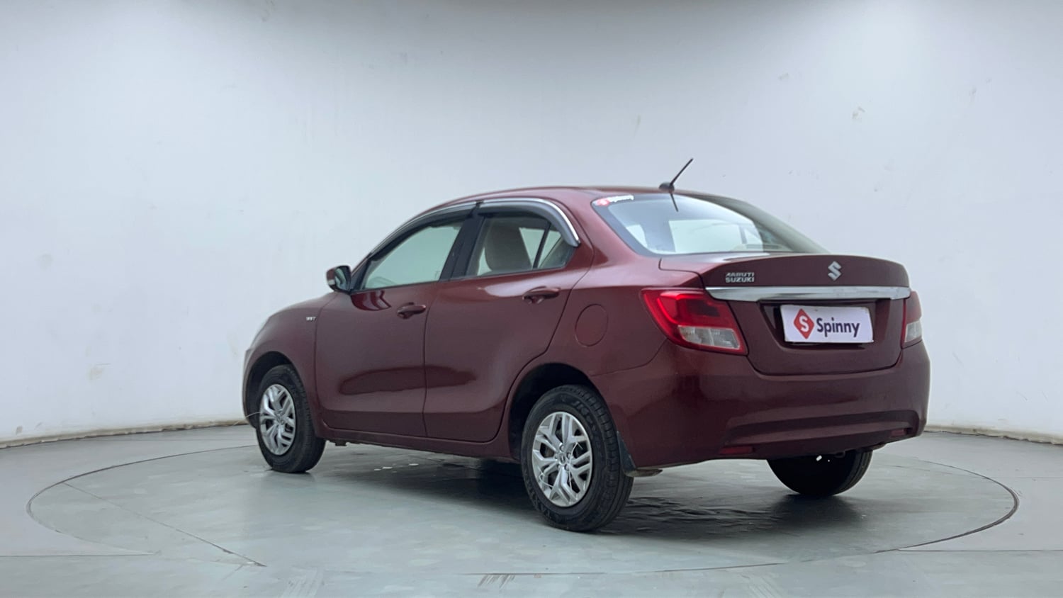 Used 2019 Maruti Suzuki Dzire VXi Petrol Manual exterior LEFT REAR CORNER VIEW