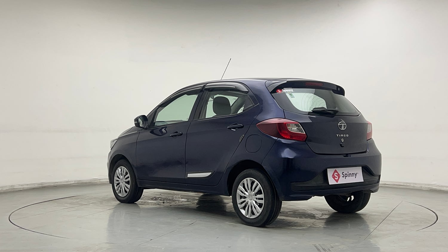 Used 2021 Tata Tiago XZ CNG( Outside Fitted ) Cng Manual exterior LEFT REAR CORNER VIEW