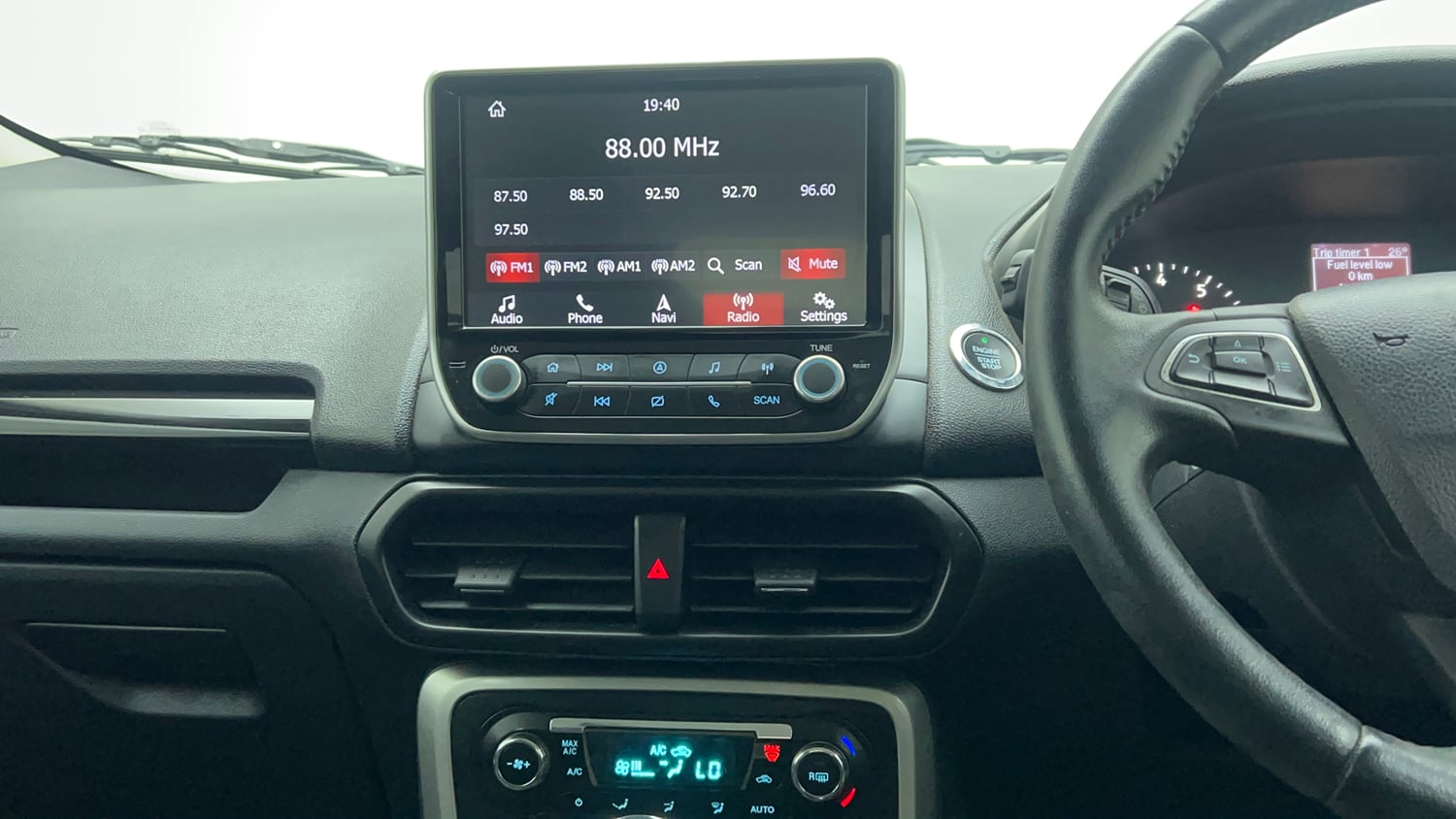 Used 2018 Ford EcoSport Titanium 1.5L Ti-VCT Petrol Manual top_features Integrated (in-dash) music system