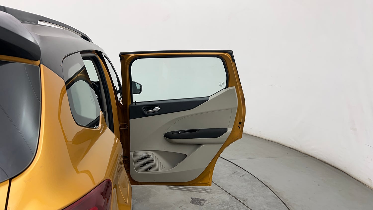 Used 2020 Renault Triber RXZ EASY-R AMT Petrol Automatic interior RIGHT REAR DOOR OPEN VIEW