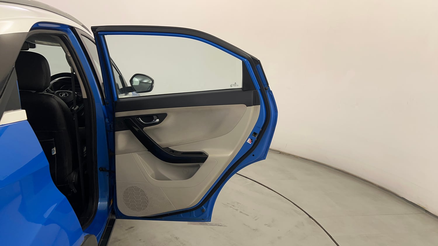 Used 2020 Tata Nexon XZA Plus (O) Dual Tone Petrol Automatic interior RIGHT REAR DOOR OPEN VIEW