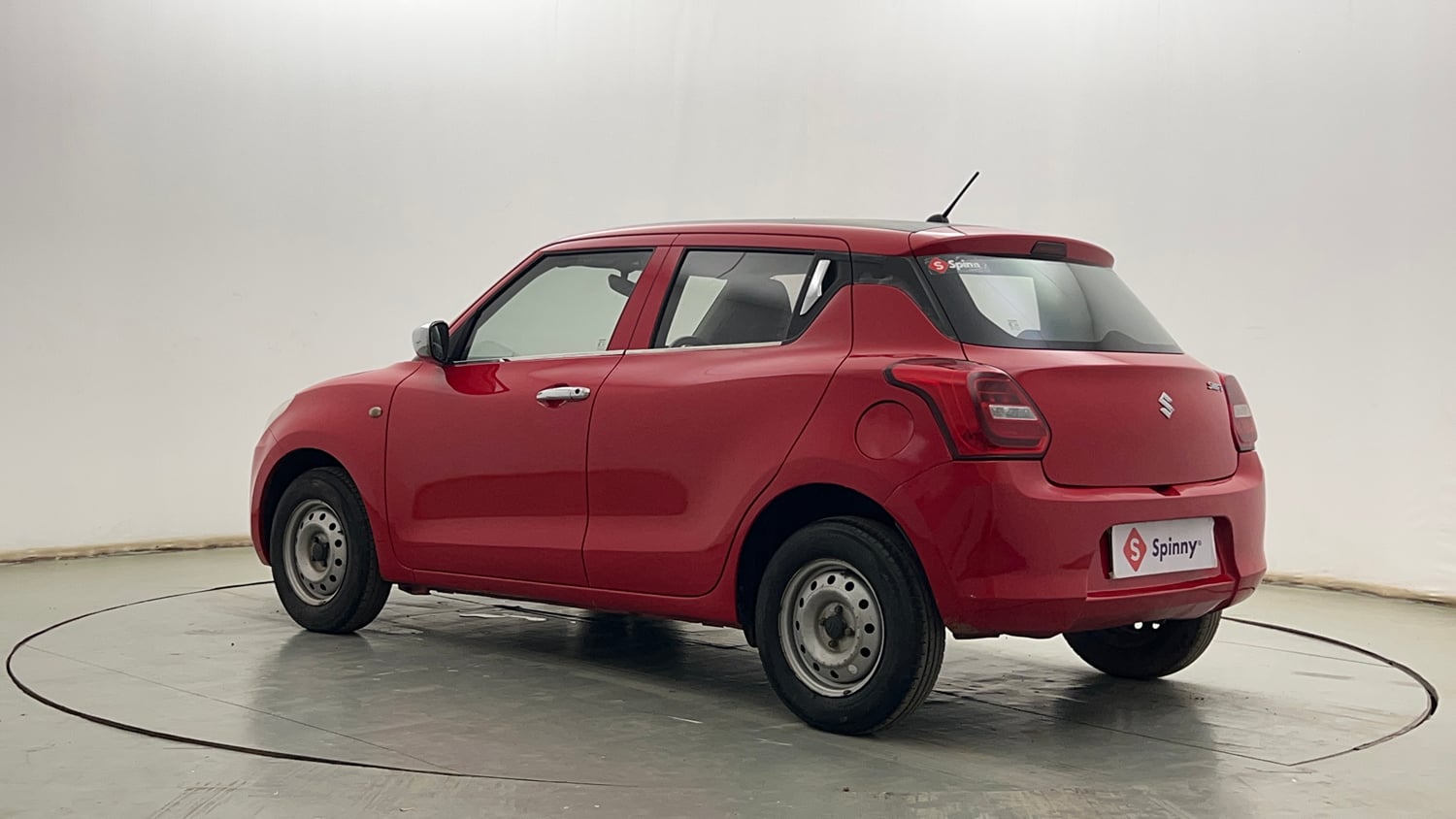 Used 2018 Maruti Suzuki Swift LXi Petrol Manual exterior LEFT REAR CORNER VIEW
