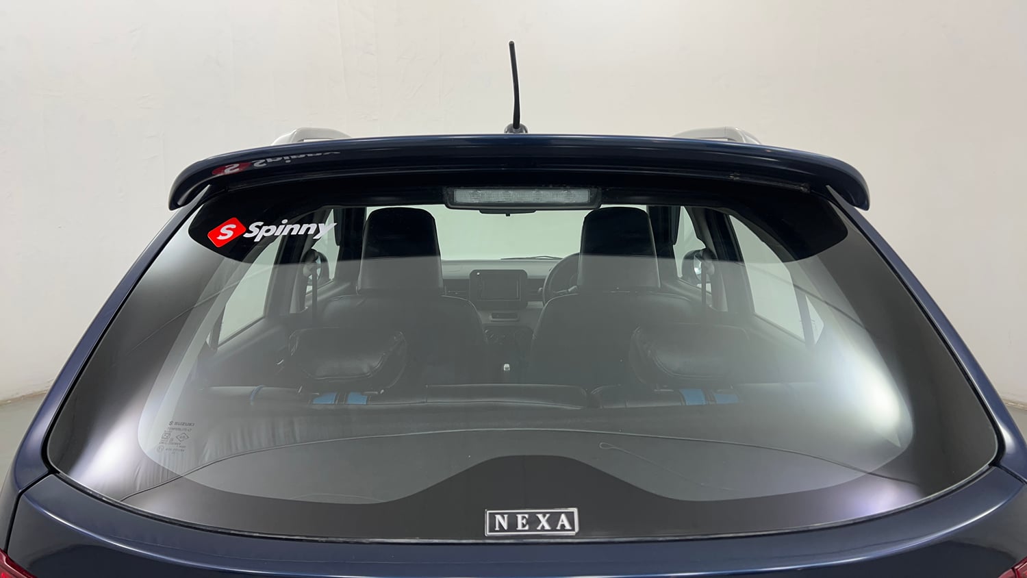 Used 2022 Maruti Suzuki Ignis Delta 1.2 AMT Petrol Automatic exterior BACK WINDSHIELD VIEW