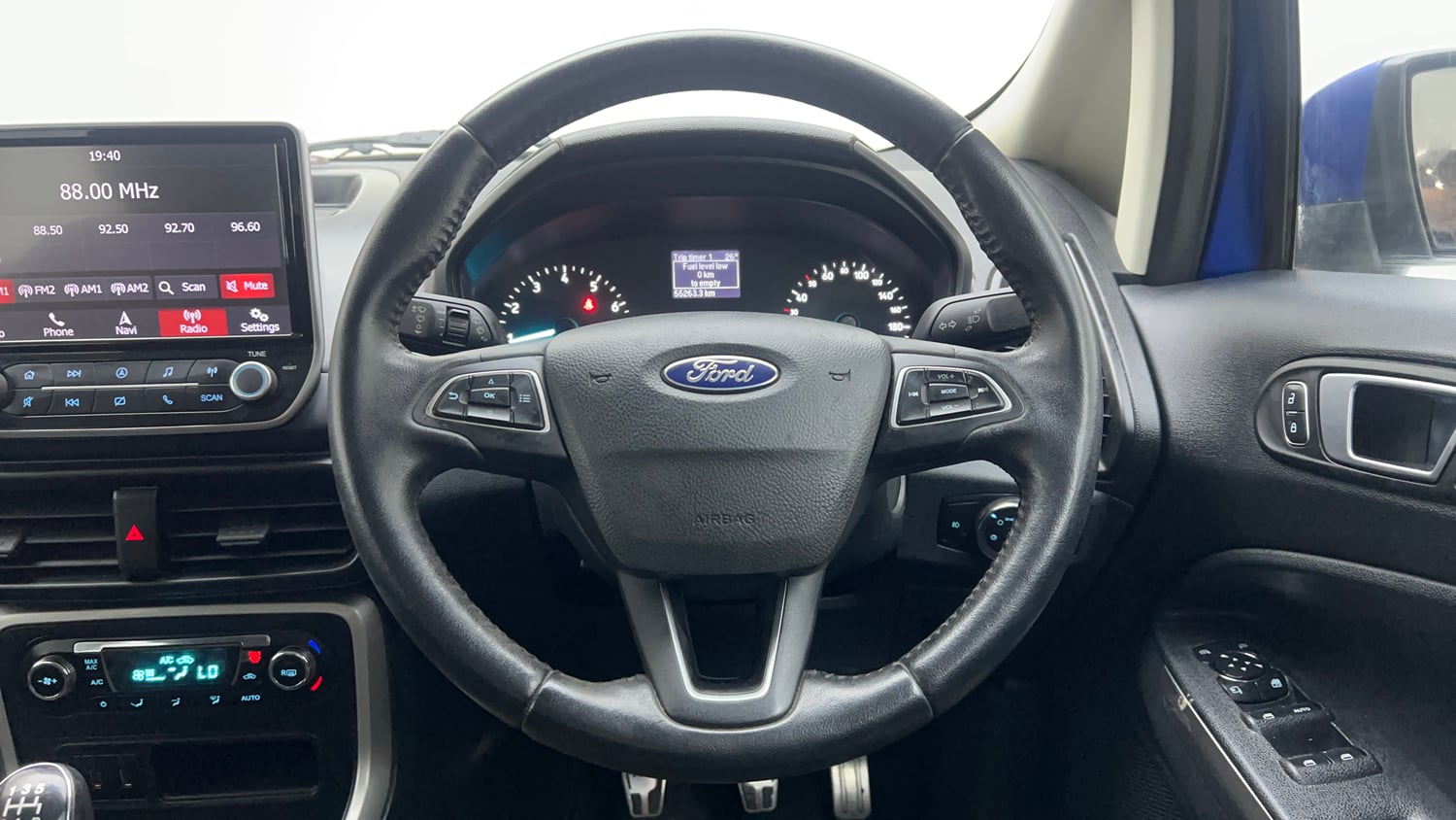 Used 2018 Ford EcoSport Titanium 1.5L Ti-VCT Petrol Manual interior STEERING VIEW