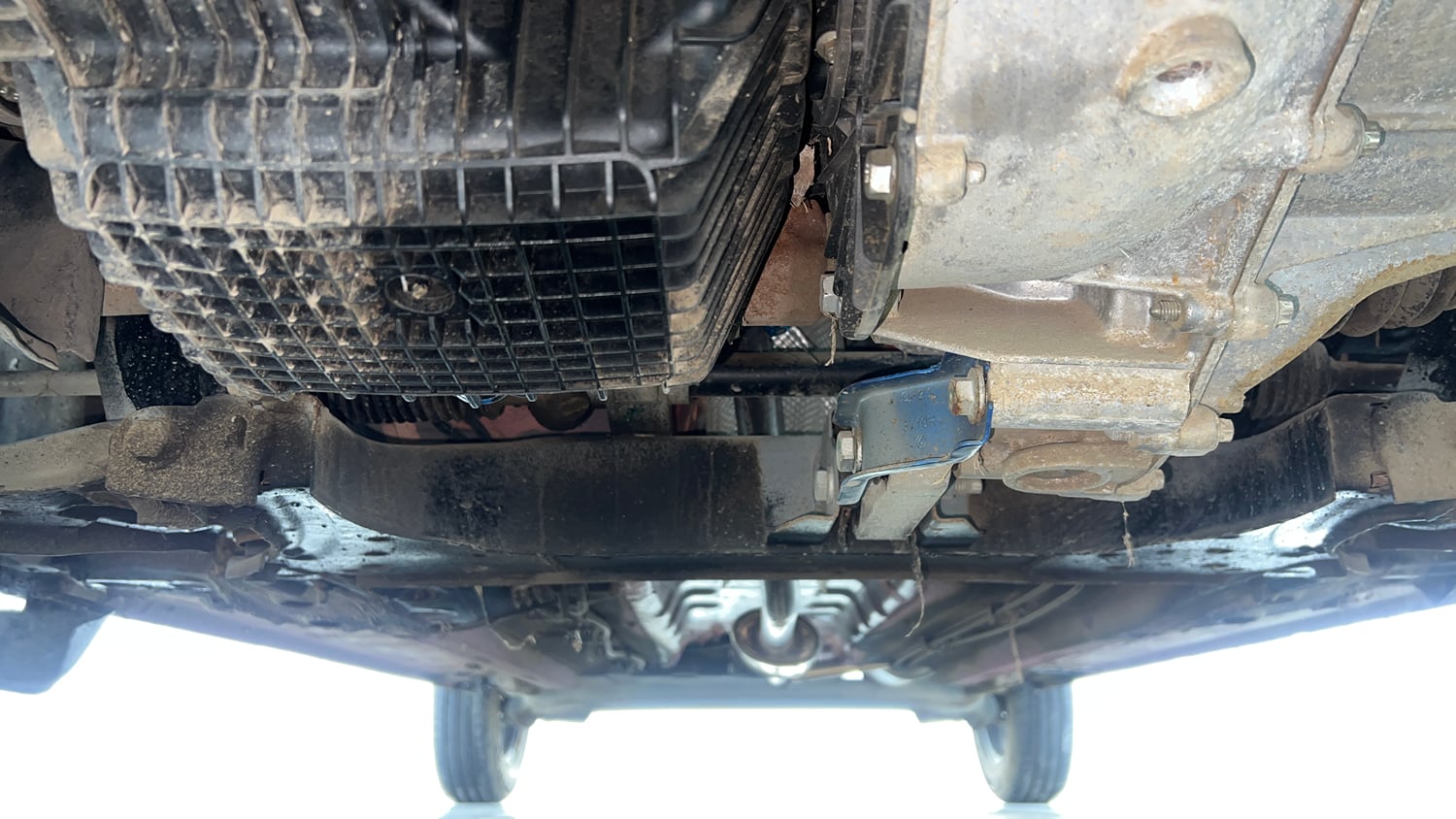 Used 2021 Datsun Redi-GO A Petrol Manual extra FRONT LEFT UNDERBODY VIEW