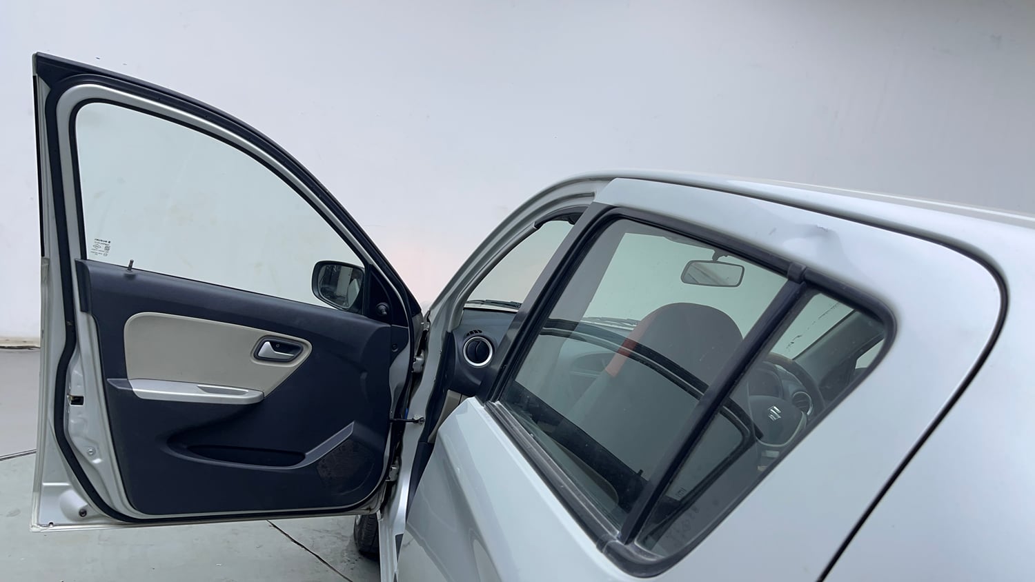 Used 2016 Maruti Suzuki Alto K10 VXi AMT Petrol Automatic interior LEFT FRONT DOOR OPEN VIEW