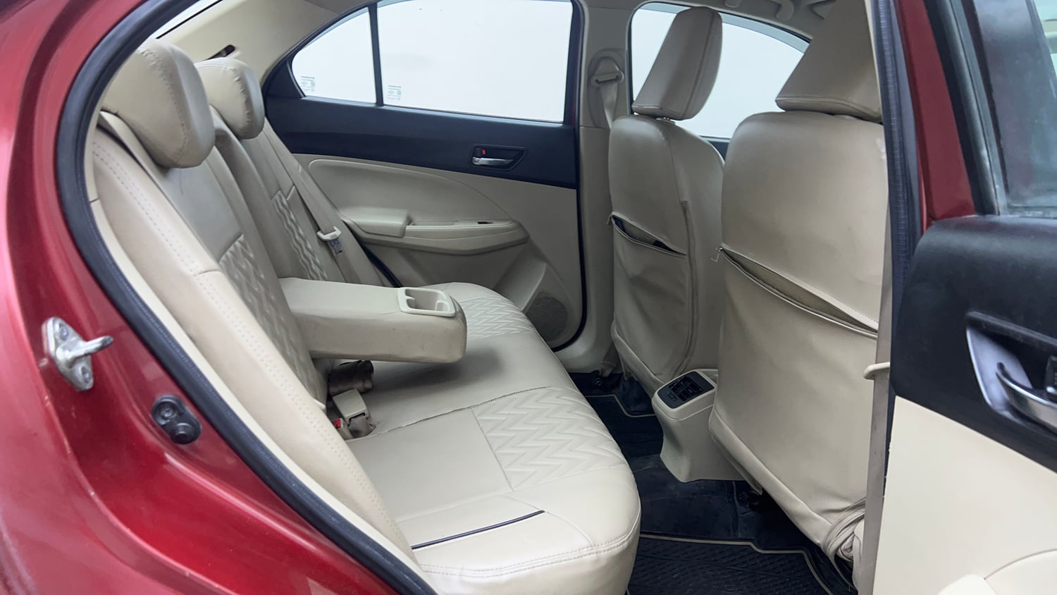 Used 2019 Maruti Suzuki Dzire VXi Petrol Manual interior RIGHT SIDE REAR DOOR CABIN VIEW