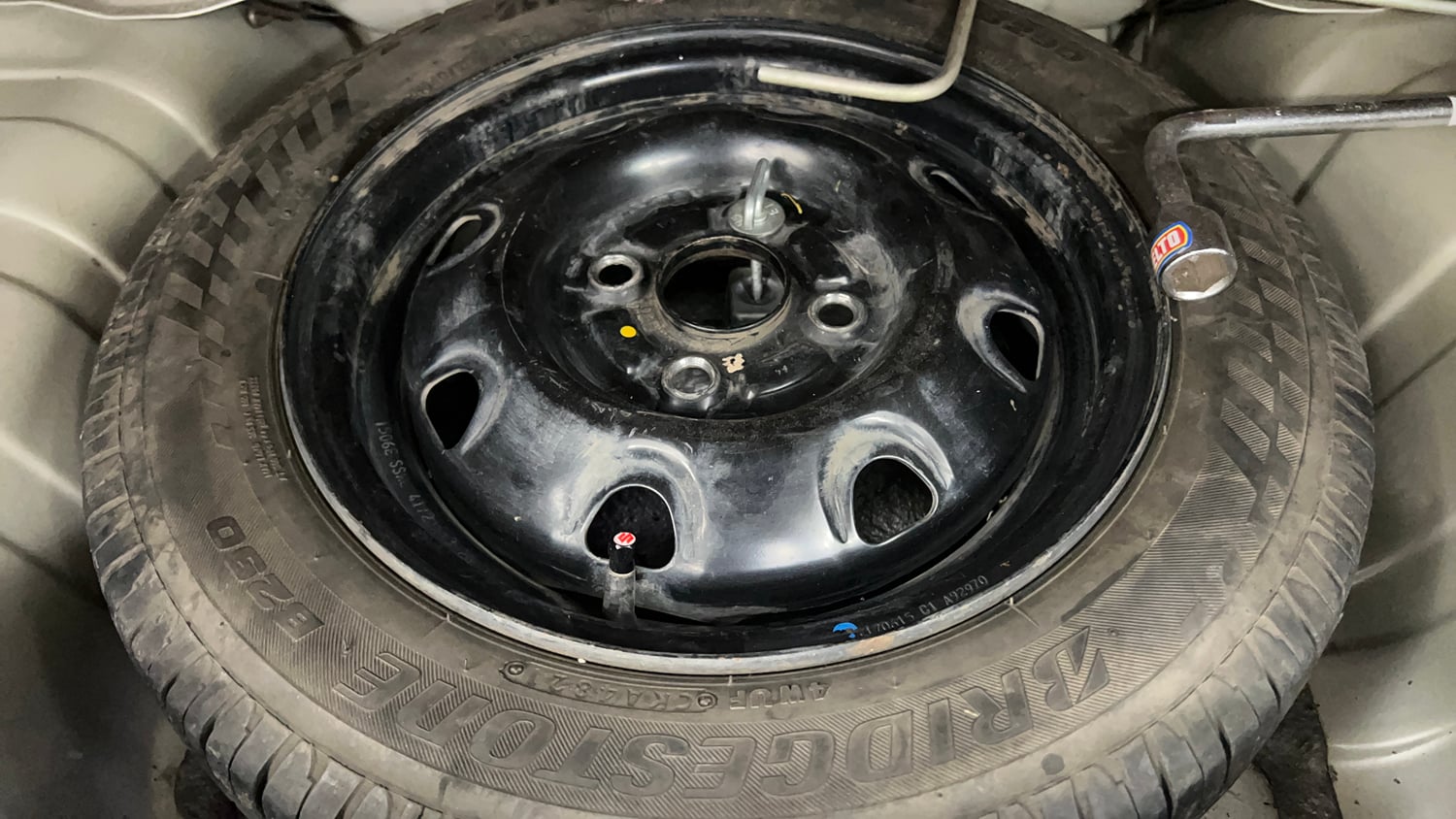 Used 2015 Maruti Suzuki Alto K10 VXi Petrol Manual tyres SPARE TYRE VIEW