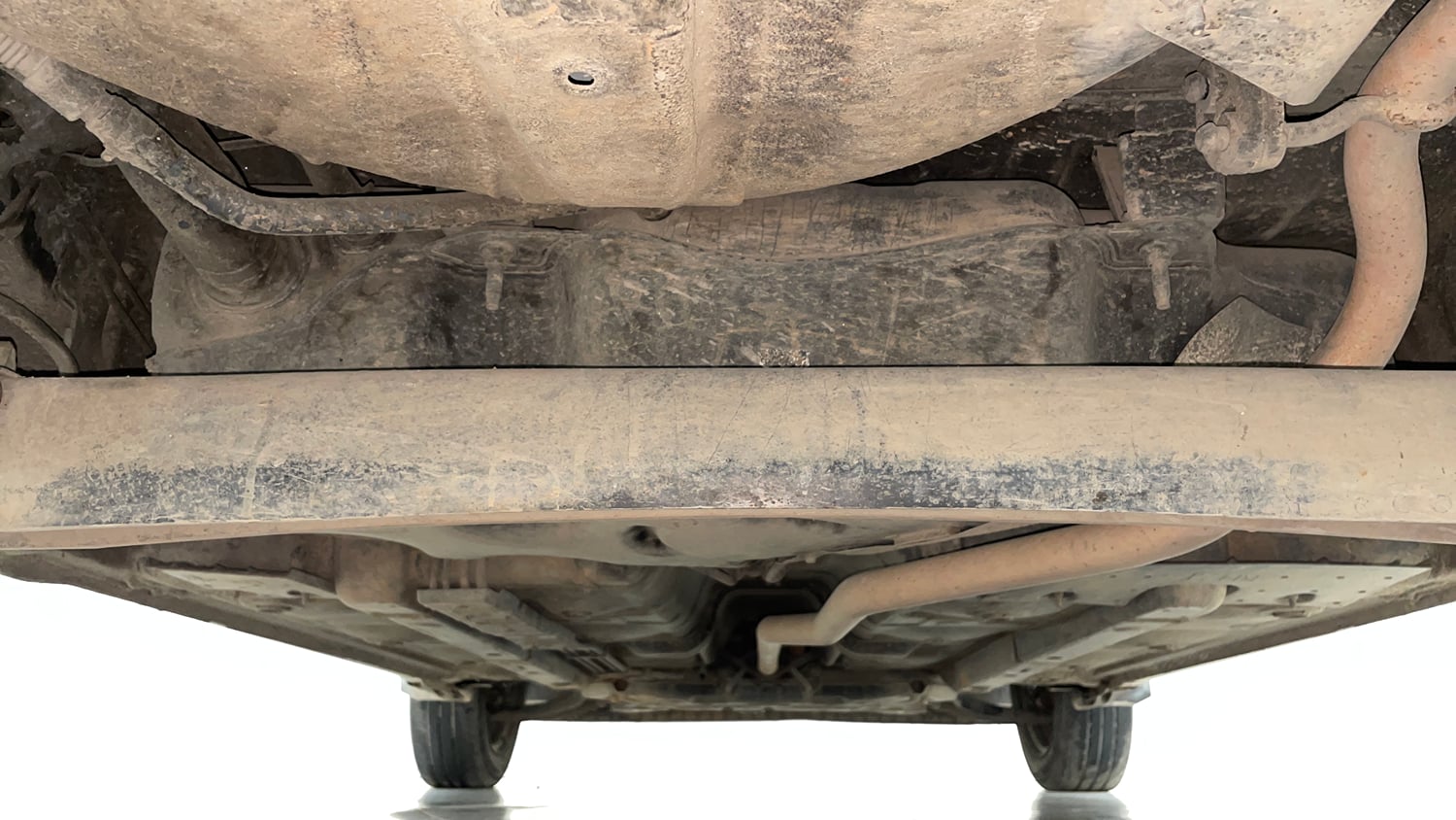 Used 2019 Hyundai Santro Sportz Petrol Manual extra REAR UNDERBODY VIEW (TAKEN FROM REAR)