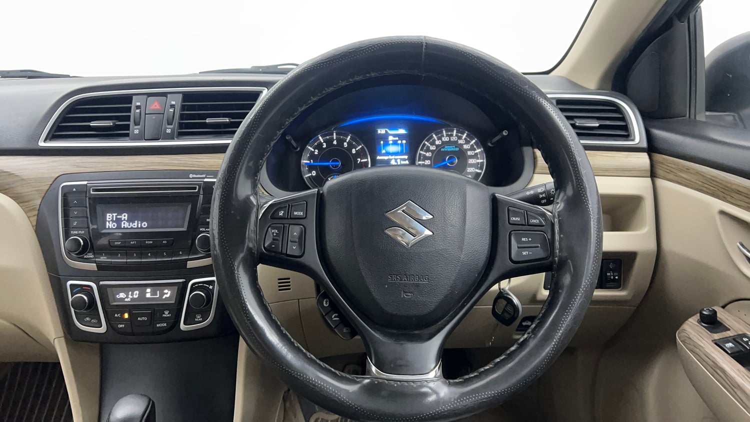 Used 2019 Maruti Suzuki Ciaz Delta Hybrid 1.5 AT Petrol Automatic interior STEERING VIEW