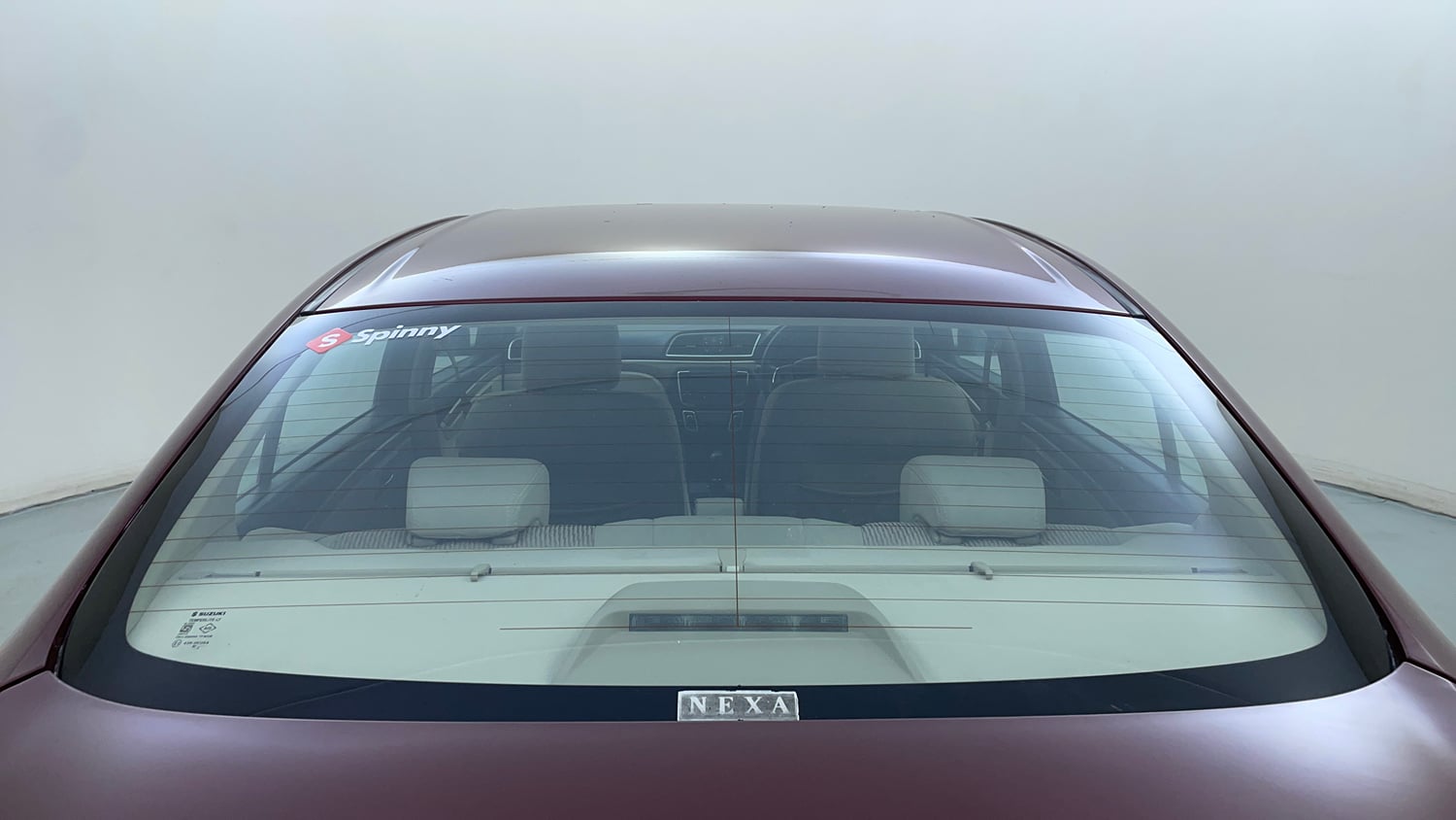 Used 2019 Maruti Suzuki Ciaz Zeta Hybrid 1.5 AT Petrol Automatic exterior BACK WINDSHIELD VIEW