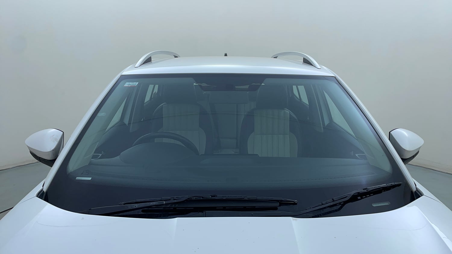 Used 2023 Skoda Kushaq Ambition 1.0L TSI MT Petrol Manual exterior FRONT WINDSHIELD VIEW
