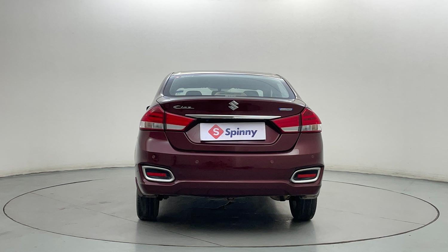 Used 2019 Maruti Suzuki Ciaz Zeta Hybrid 1.5 AT Petrol Automatic exterior BACK VIEW