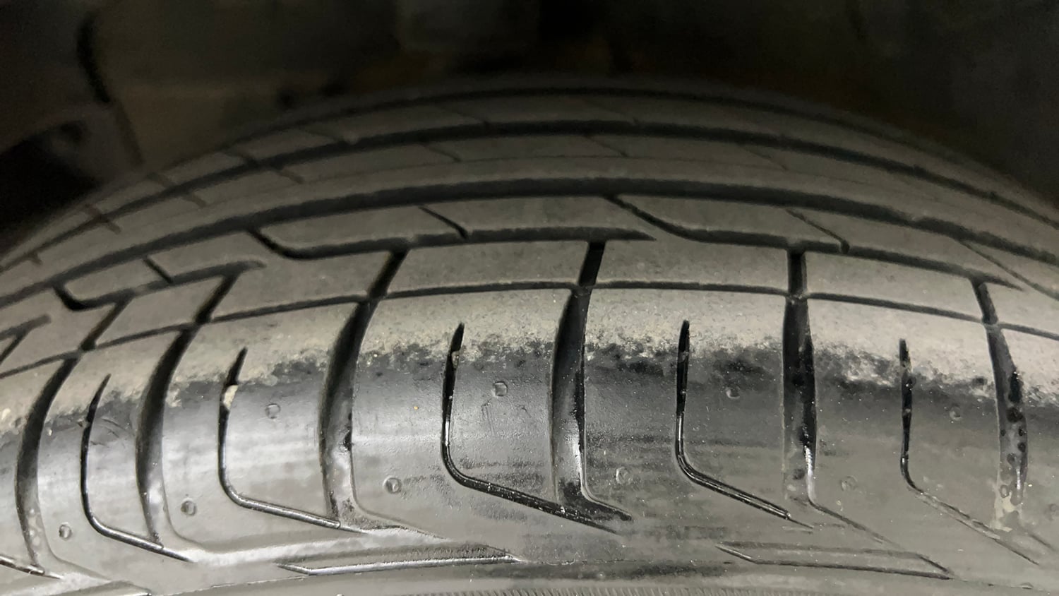 Used 2019 Tata Nexon XZ Plus Petrol Manual tyres RIGHT REAR TYRE TREAD VIEW