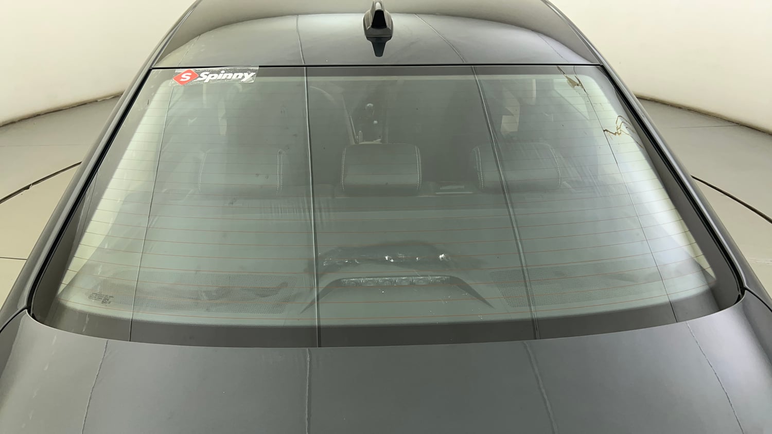Used 2024 Volkswagen Virtus Highline 1.0 TSI MT Petrol Manual exterior BACK WINDSHIELD VIEW