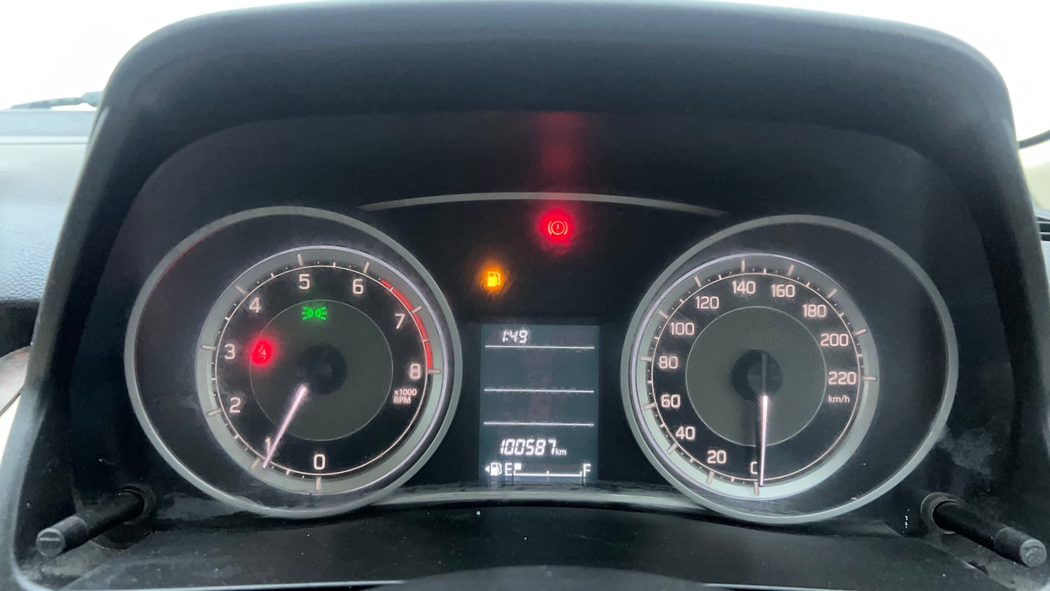 Used 2019 Maruti Suzuki Dzire VXi Petrol Manual interior CLUSTERMETER VIEW