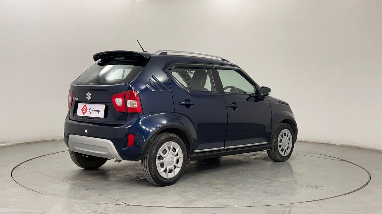 Used 2022 Maruti Suzuki Ignis Delta 1.2 AMT Petrol Automatic exterior RIGHT REAR CORNER VIEW