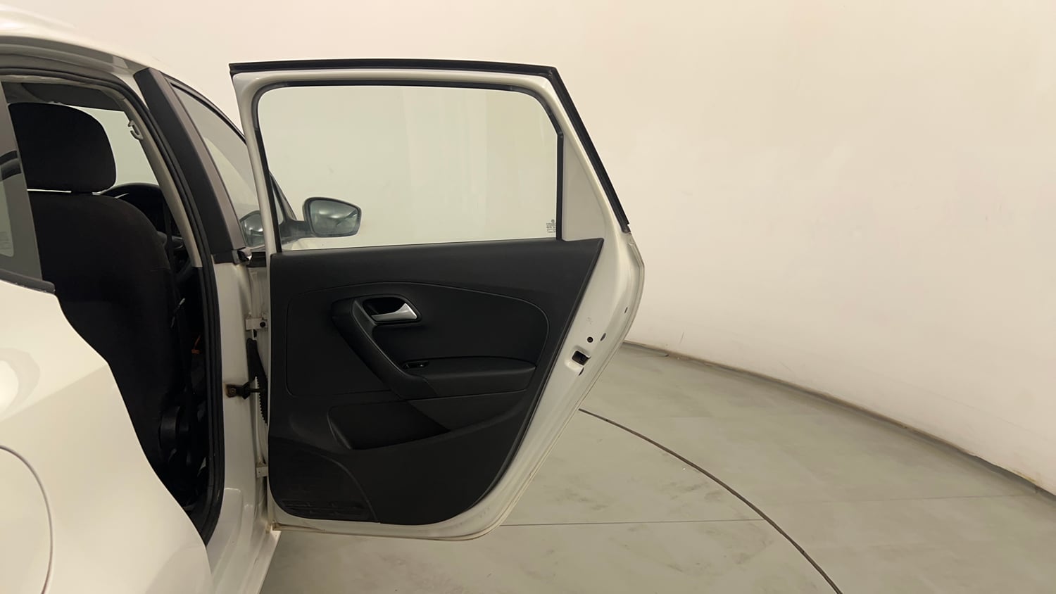 Used 2015 Volkswagen Polo Comfortline 1.5L (D) Diesel Manual interior RIGHT REAR DOOR OPEN VIEW