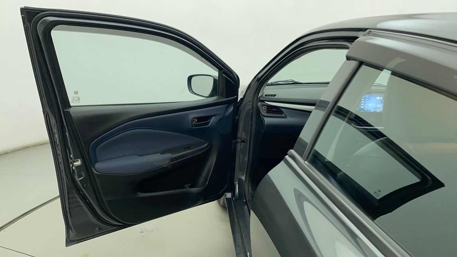 Used 2024 Maruti Suzuki Baleno Sigma MT Petrol Manual interior LEFT FRONT DOOR OPEN VIEW