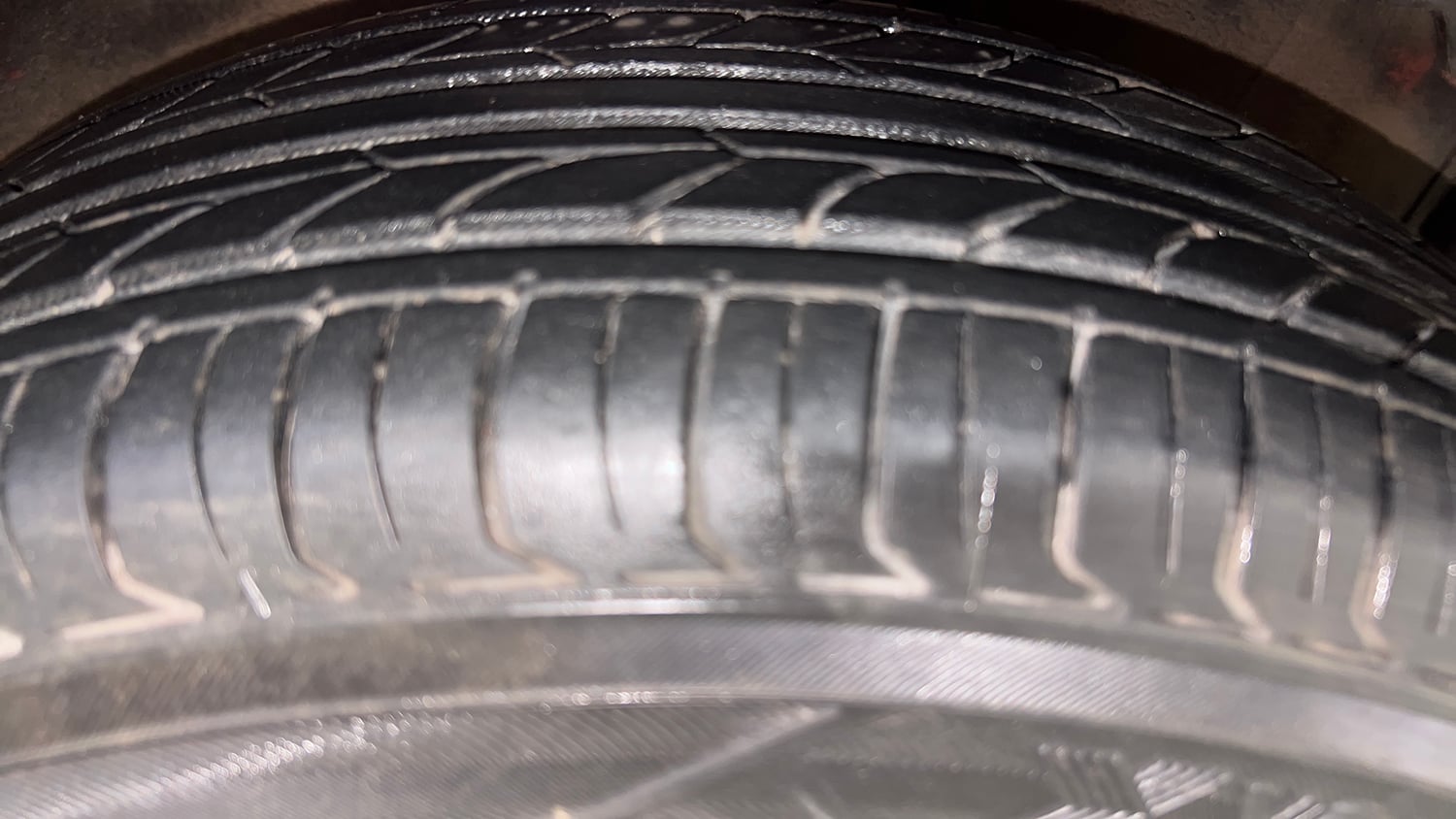 Used 2016 Maruti Suzuki Celerio VXi Petrol Manual tyres RIGHT FRONT TYRE TREAD VIEW