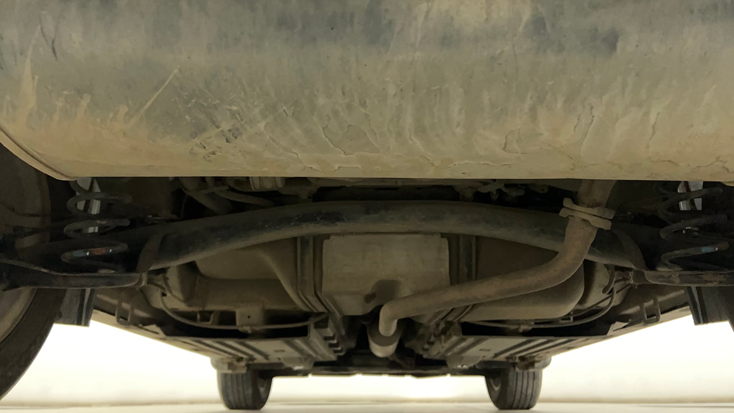 Used 2022 Toyota Urban Cruiser Premium Grade AT Petrol Automatic extra REAR UNDERBODY VIEW (TAKEN FROM REAR)