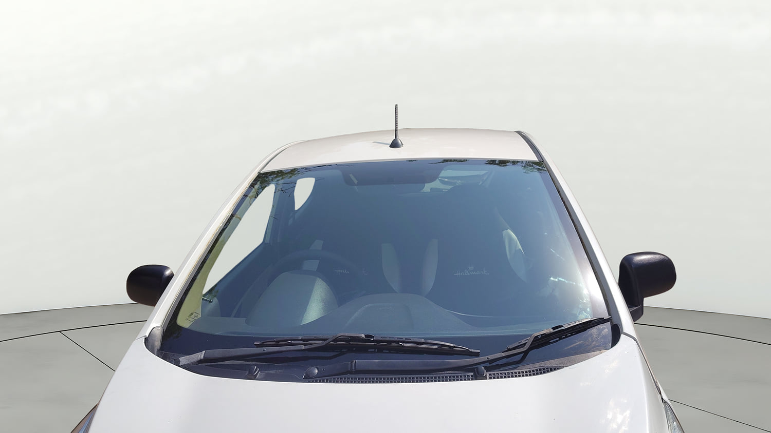 Used 2018 Hyundai Eon Magna + Petrol Manual exterior FRONT WINDSHIELD VIEW