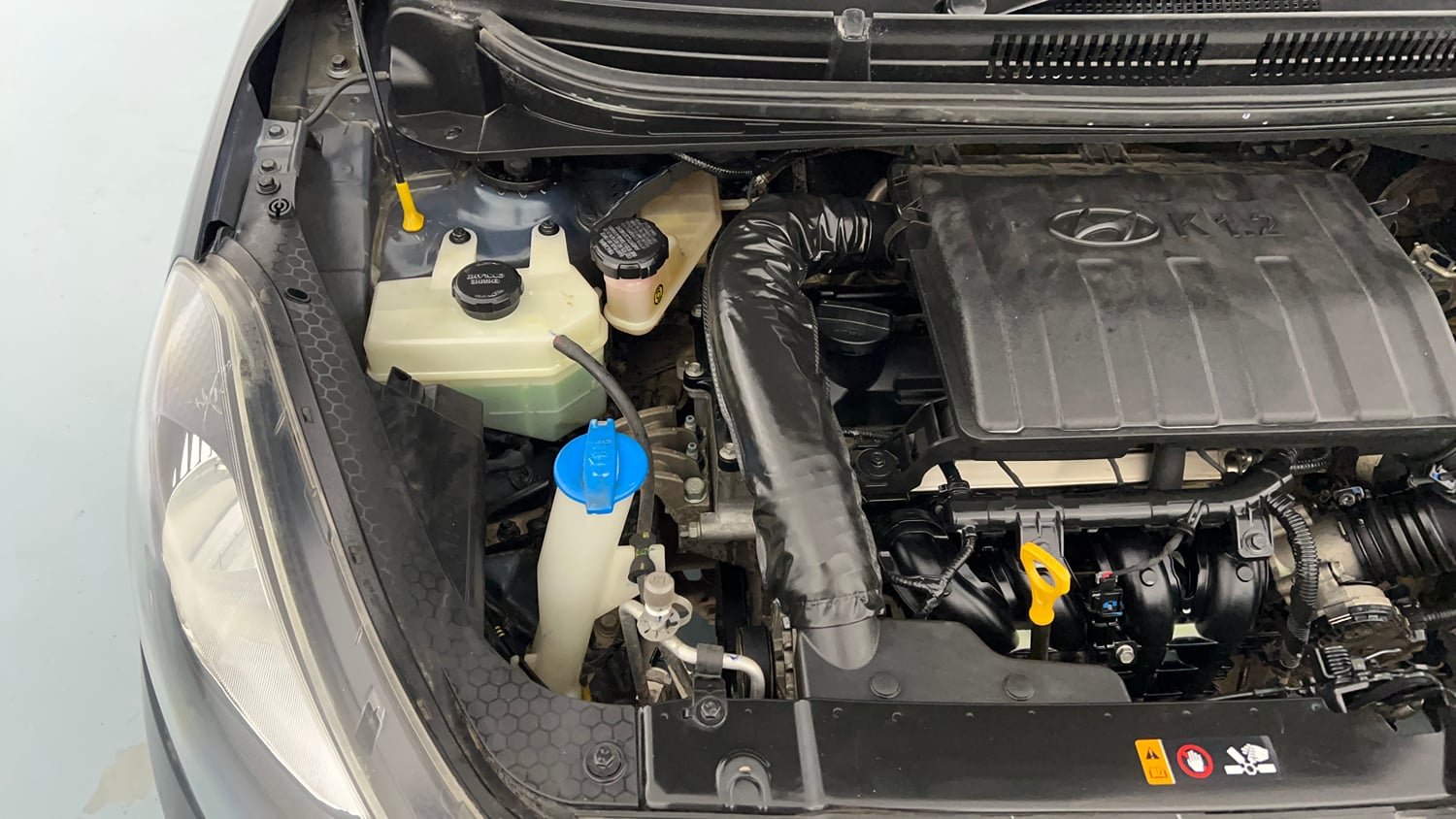 Used 2020 Hyundai Grand i10 Nios Sportz 1.2 Kappa VTVT Petrol Manual engine ENGINE RIGHT SIDE VIEW