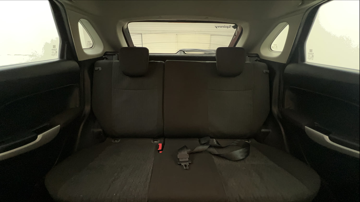Used 2017 Maruti Suzuki Baleno Delta 1.2 Petrol Manual interior REAR SEAT CONDITION VIEW
