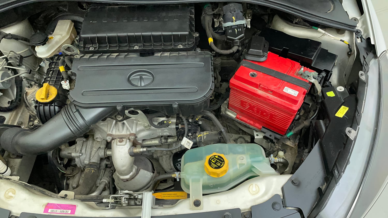 Used 2020 Tata Tiago XZ Petrol Manual engine ENGINE LEFT SIDE VIEW