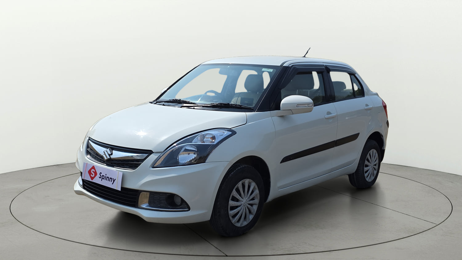 Used 2016 Maruti Suzuki Swift Dzire VXI Petrol Manual exterior LEFT FRONT CORNER VIEW